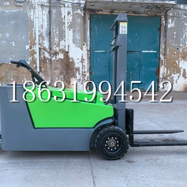 黄陂区小型电动叉车1吨2吨步行站驾式电瓶堆高充电装卸车液压升降车铲车